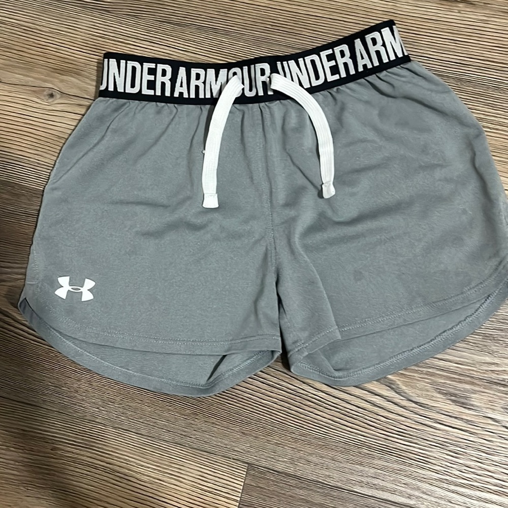 Grey Under Armour Athletic Shorts